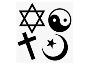 Over 20 religious books individualized into single tables for reference